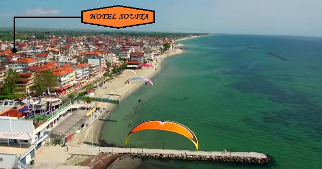 Hotel Souita Paralia Katerinis Bagian luar foto